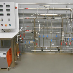 Banc d'étude de quatre échangeurs thermiques - MP104