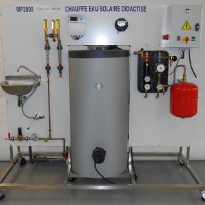 Chauffe eau solaire didactise - MP2000