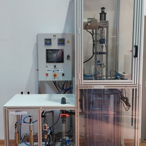 Dispositif experimental pour étude de l'agitation