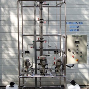 Extraction liquide-liquide pulsée