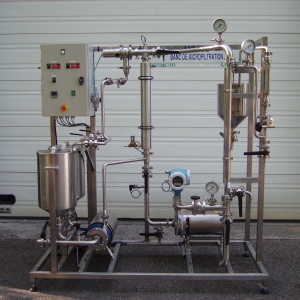 Pilote de microfiltration tangentielle