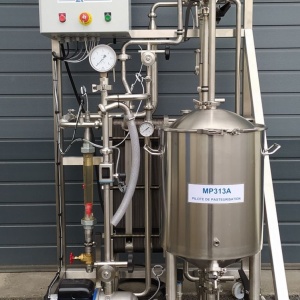 Pilote de pasteurisation à plaques triétage (pour produits végétaux et animaux)